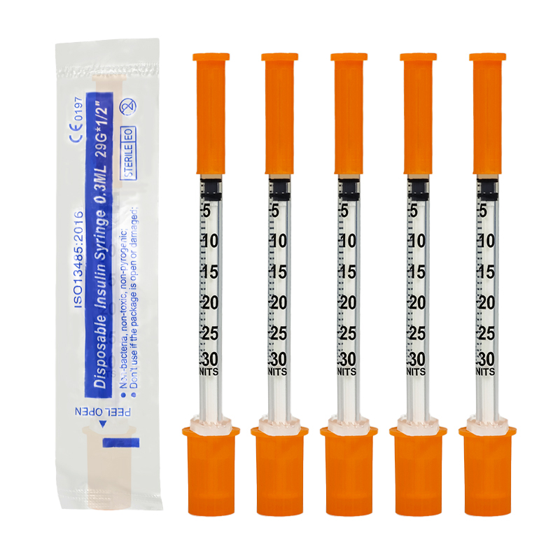 Baby Food Allergy Rash - 0.3ml Sterile Disposable Insulin Syringes with