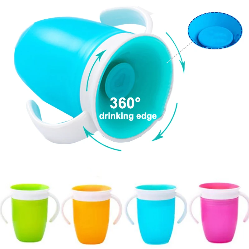 Baby Food Jars With Lids - 2025 Baby Learning Drinking Cup 360