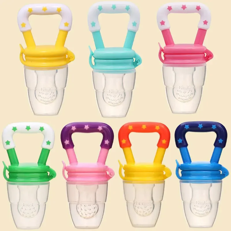 Baby Food Strainer - Fruit Feed Teat Bottles Pacifiers Feeding