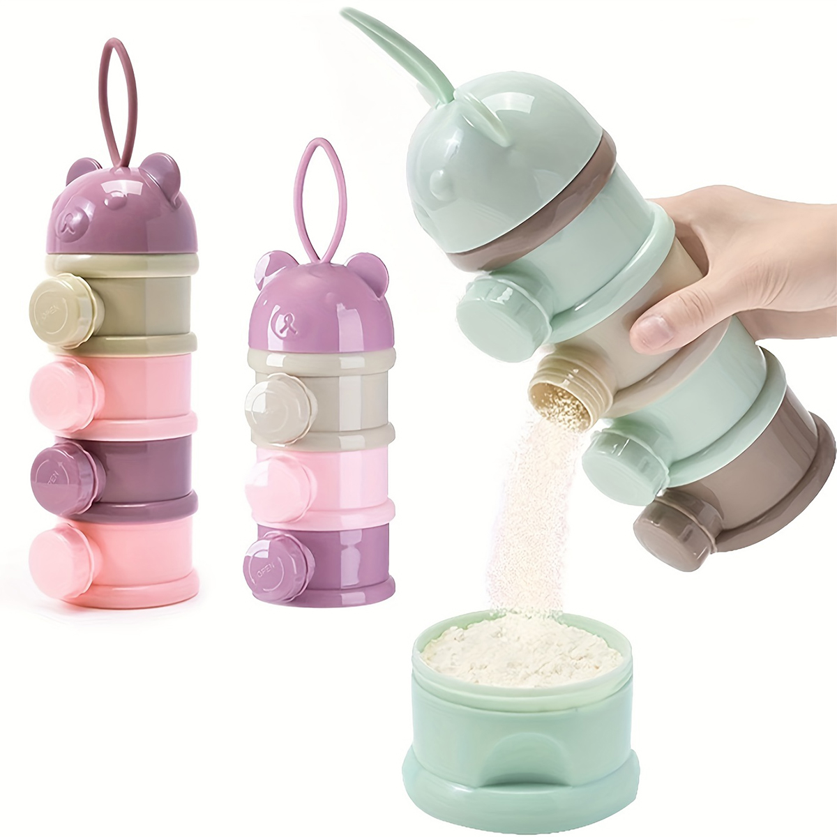 Large Capacity Baby Milk Powde - Baby Food Stuff ulasan dan harga