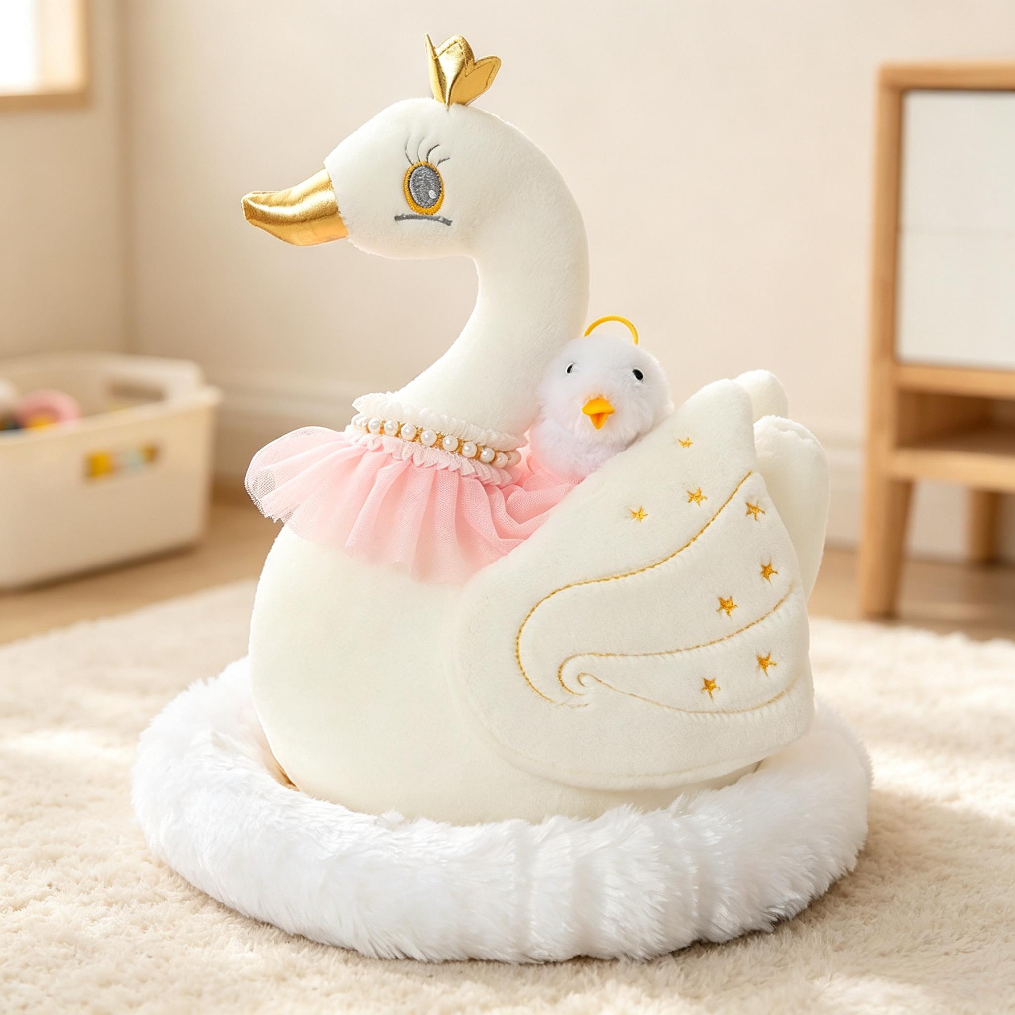 Kawaii Simulated Swan Family P - Baby Food Nestum ulasan dan harga