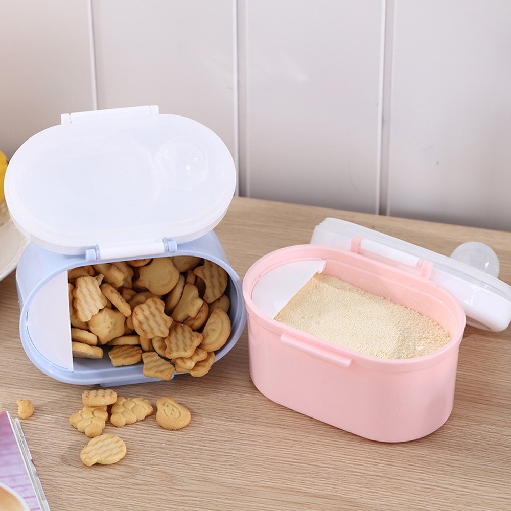 Baby Milk Powder Container Box - Baby Food Stuff ulasan dan harga