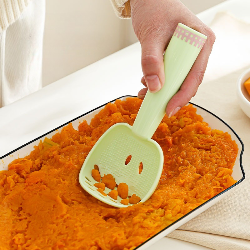 Multi-functional Cooking Spoon - Baby Food Strainer ulasan dan harga