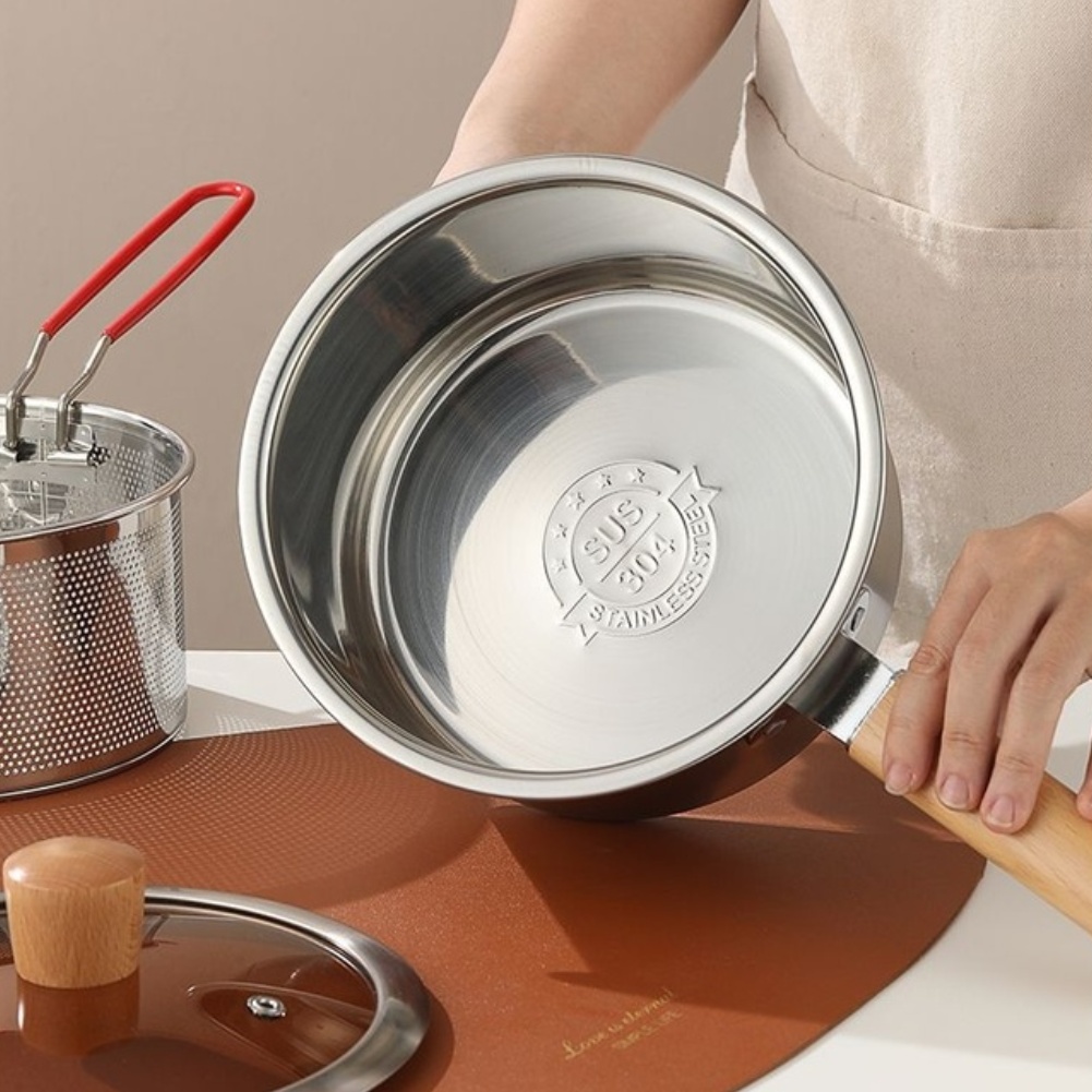 Stainless Steel Deep Fry Pot 2 - Baby Food Strainer ulasan dan harga