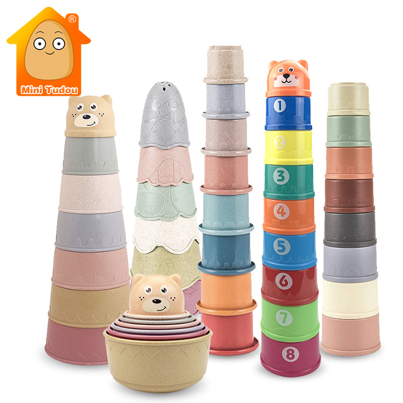 Baby Toys Stacking Cup Cartoon - Baby Food Nestum ulasan dan harga
