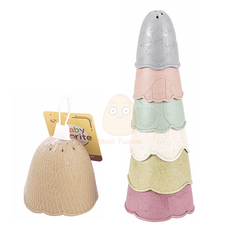 Baby Toys Stacking Cup Cartoon - Baby Food Nestum ulasan dan harga