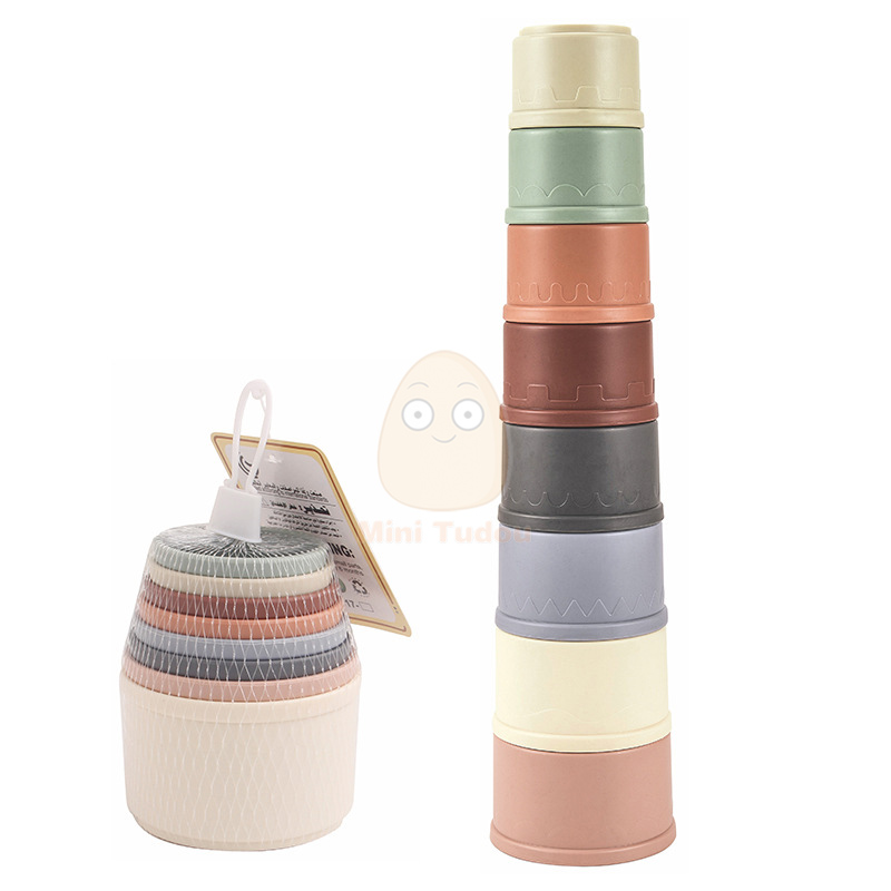Baby Toys Stacking Cup Cartoon - Baby Food Nestum ulasan dan harga