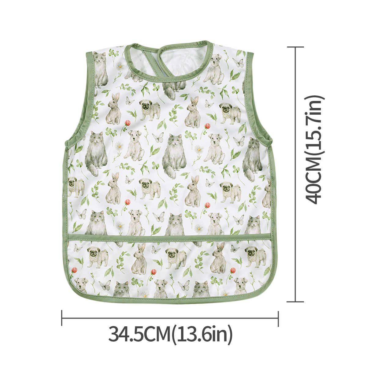HappyFlute Mess Proof Baby Bib - Baby Food Hipp ulasan dan harga