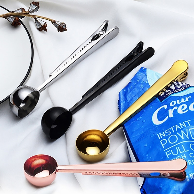 Stainless Steel Coffee Spoon C - Baby Food Oatmeal ulasan dan harga