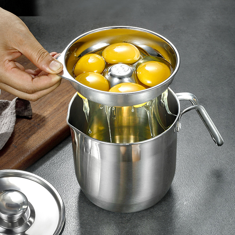 304 Stainless Steel Egg White  - Baby Food Strainer ulasan dan harga