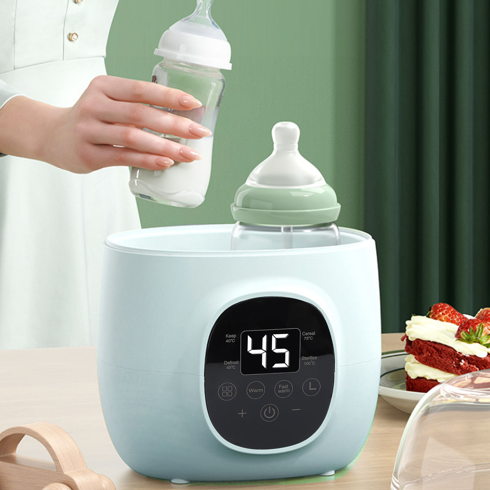 Baby Bottle Warmer 200W PP Mul - Baby Food Warmer ulasan dan harga