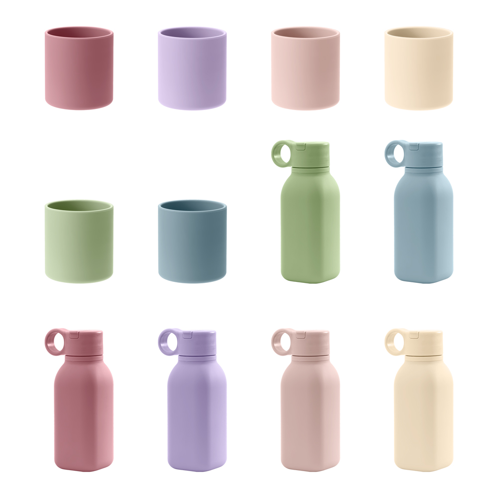 1PCS Baby Silicone Sports Cup  - Baby Food Jars With Lids ulasan dan harga